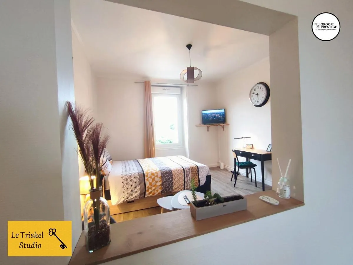 Le Triskel Studio - Un Chez Soi Proche De La Gare Apartment Saint-Brieuc France