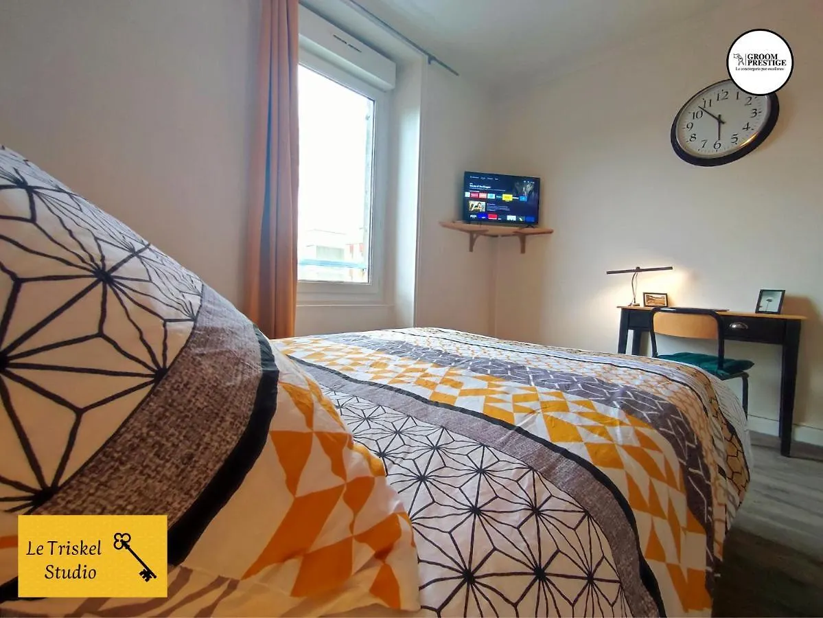 Le Triskel Studio - Un Chez Soi Proche De La Gare Apartment Saint-Brieuc France