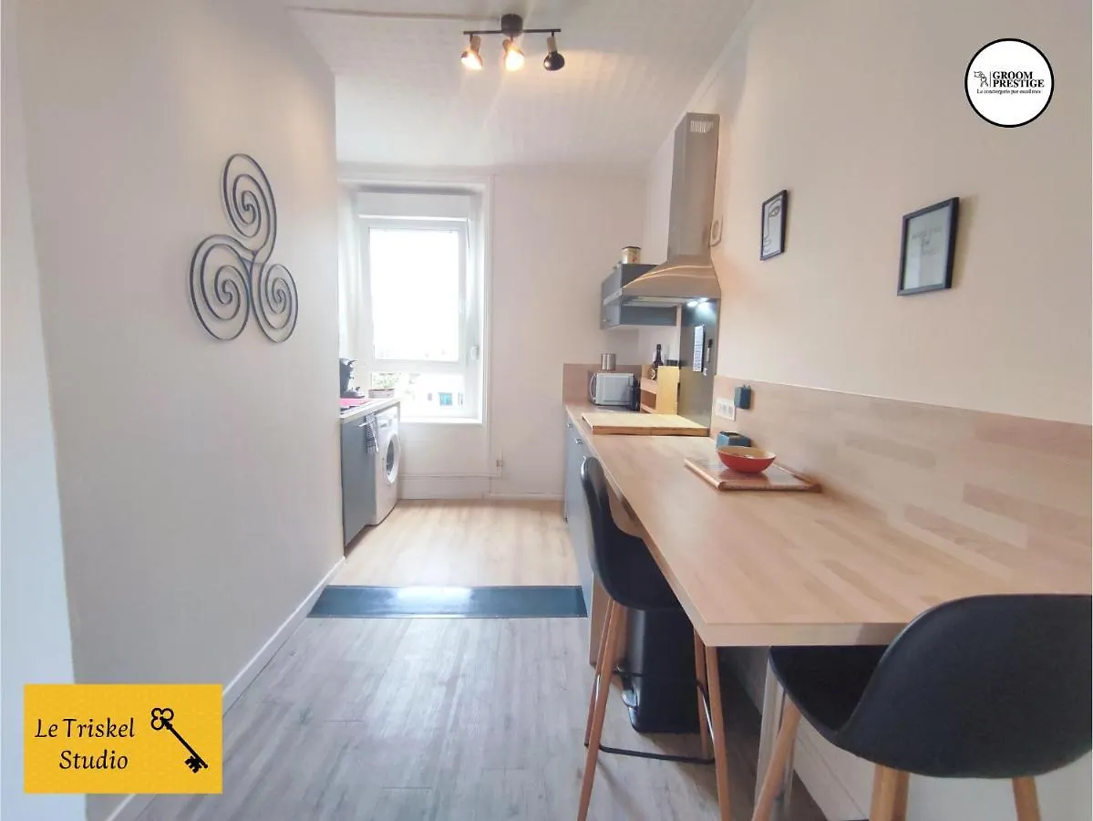 Le Triskel Studio - Un Chez Soi Proche De La Gare Apartment Saint-Brieuc